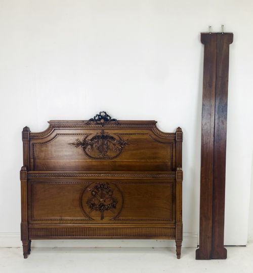 FRENCH WALNUT BED - ADDITIONAL PHOTO 1