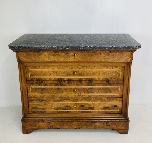 louis phillipe commode - CATEGORY: ANTIQUE CHEST OF DRAWERS - DATED 1850