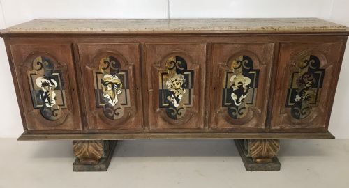 french buffet - CATEGORY: ANTIQUE SIDEBOARDS - DATED 1920