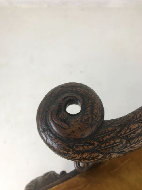 WALNUT DESK CHAIR - ADDITIONAL PHOTO 2