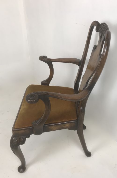 WALNUT DESK CHAIR - ADDITIONAL PHOTO 4