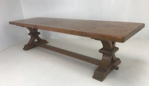 SUBSTANTIAL OAK REFECTORY TABLE - ADDITIONAL PHOTO 3