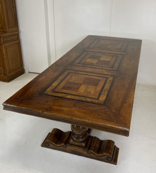 WALNUT REFECTORY TABLE - ADDITIONAL PHOTO 4