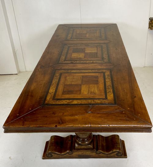 WALNUT REFECTORY TABLE - ADDITIONAL PHOTO 6