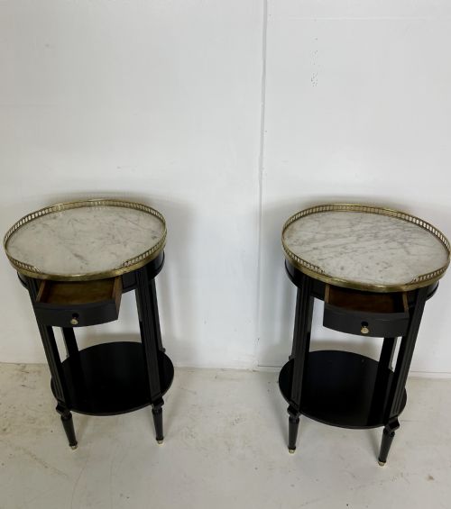 PAIR OF LAMP TABLES - ADDITIONAL PHOTO 3