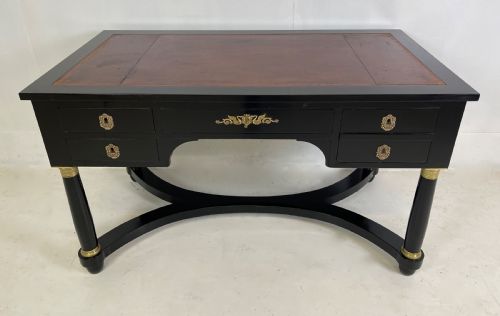 empire style desk and desk chair - CATEGORY: ANTIQUE DESKS - DATED 1910