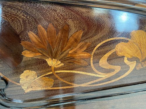 ART NOUVEAU BED - ADDITIONAL PHOTO 4