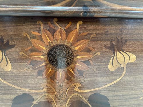 ART NOUVEAU BED - ADDITIONAL PHOTO 5