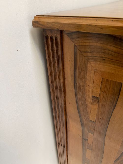 FRENCH WALNUT PARQUETRY COMMODE - ADDITIONAL PHOTO 7