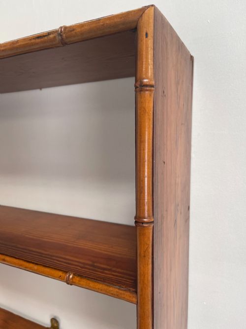 FAUX BAMBOO BOOKCASE - ADDITIONAL PHOTO 1