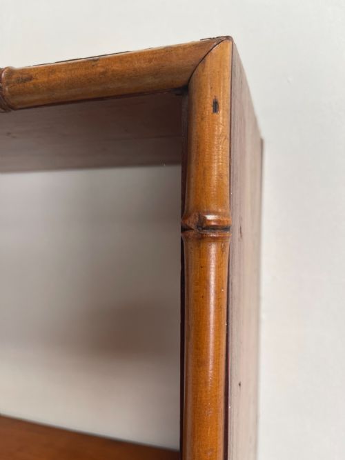 FAUX BAMBOO BOOKCASE - ADDITIONAL PHOTO 2