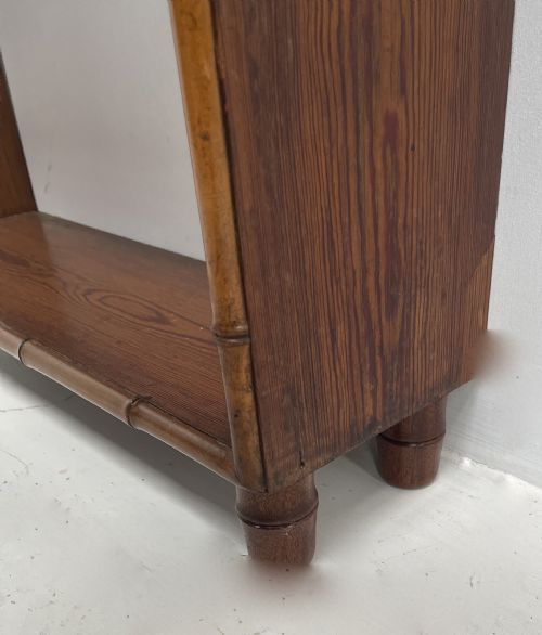 FAUX BAMBOO BOOKCASE - ADDITIONAL PHOTO 4