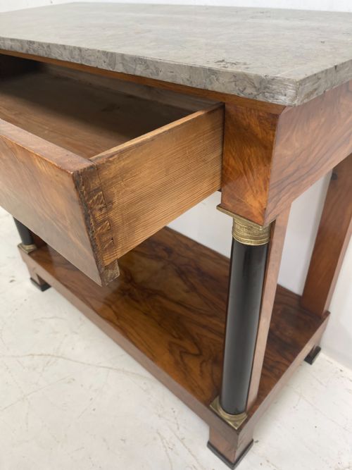 EMPIRE WALNUT CONSOLE TABLE - ADDITIONAL PHOTO 6