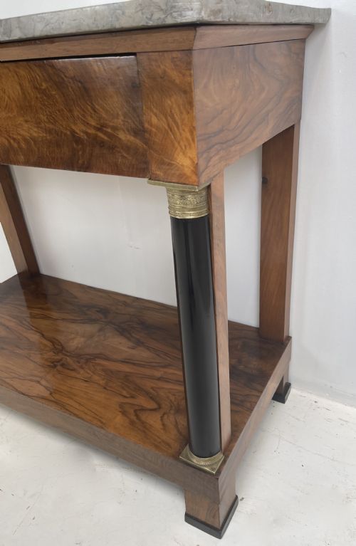 EMPIRE WALNUT CONSOLE TABLE - ADDITIONAL PHOTO 10