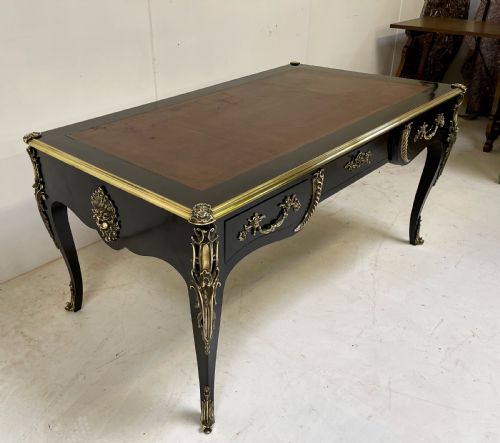 LOUIS XV EBONISED BUREAUX PLAT - ADDITIONAL PHOTO 5