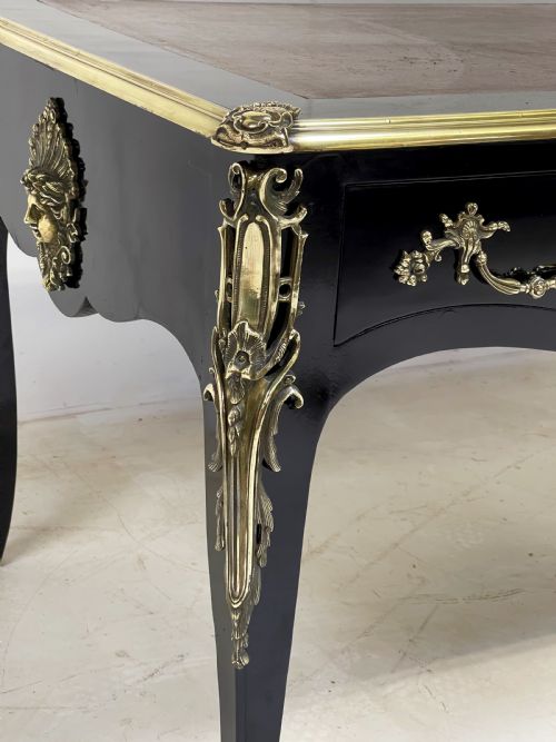 LOUIS XV EBONISED BUREAUX PLAT - ADDITIONAL PHOTO 11