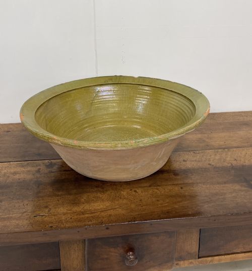 LARGE SPANISH GLAZED BOWL - ADDITIONAL PHOTO 3