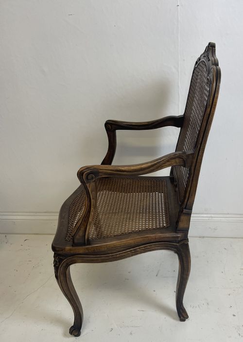 SET OF 8 FRENCH CANE BACK CHAIRS - ADDITIONAL PHOTO 1