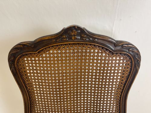 SET OF 8 FRENCH CANE BACK CHAIRS - ADDITIONAL PHOTO 8