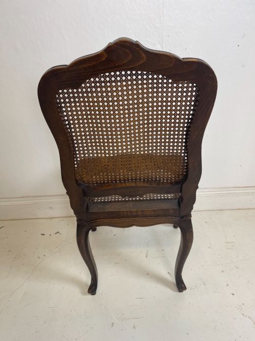 SET OF 8 FRENCH CANE BACK CHAIRS - ADDITIONAL PHOTO 9