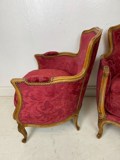 PAIR OF FRENCH ARMCHAIRS - ADDITIONAL PHOTO 2