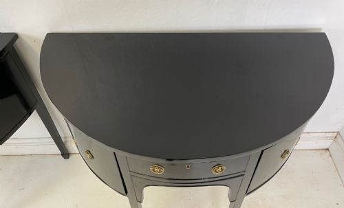 PAIR OF EBONIZED SIDEBOARDS - ADDITIONAL PHOTO 5