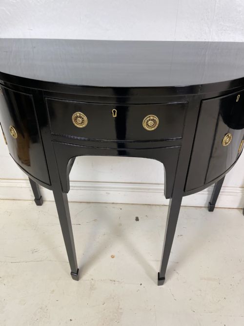 PAIR OF EBONIZED SIDEBOARDS - ADDITIONAL PHOTO 7
