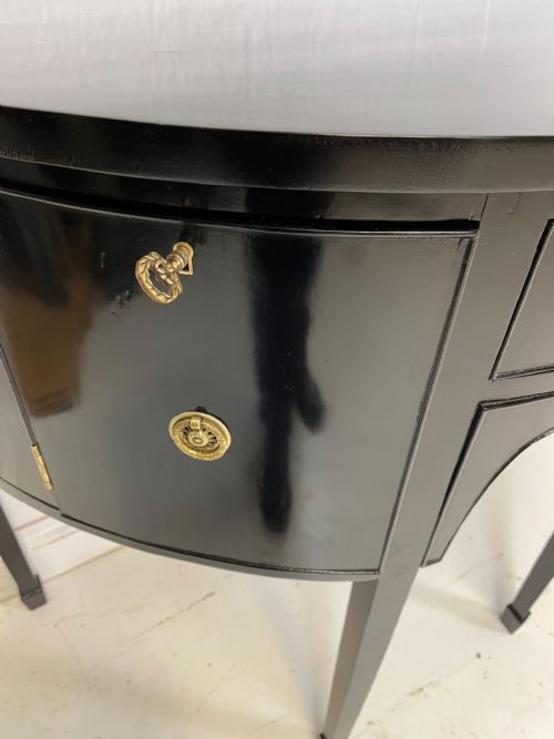 PAIR OF EBONIZED SIDEBOARDS - ADDITIONAL PHOTO 11