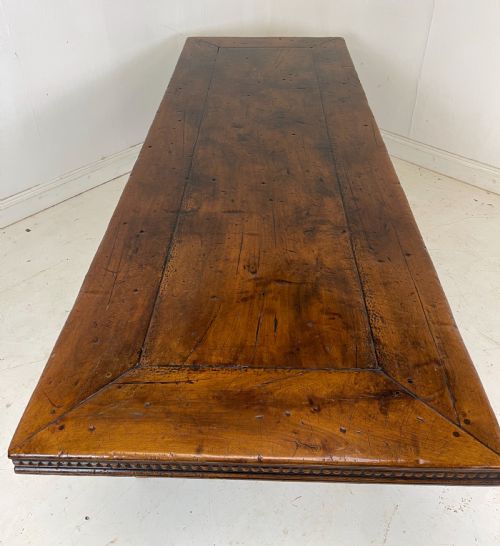 WALNUT REFECTORY DINING TABLE - ADDITIONAL PHOTO 2