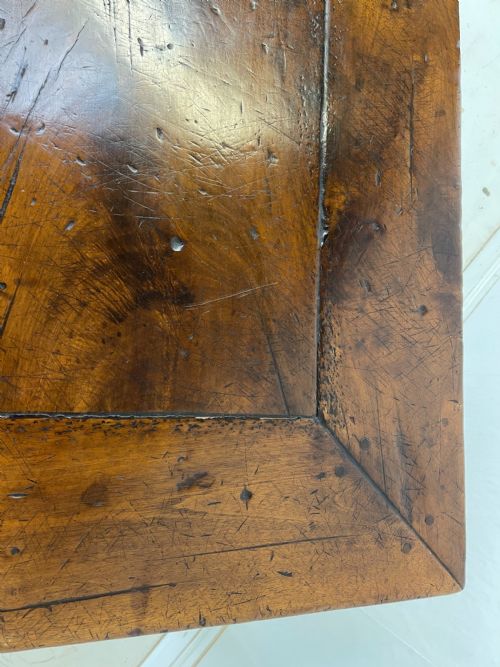 WALNUT REFECTORY DINING TABLE - ADDITIONAL PHOTO 12