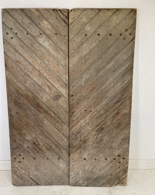 pair of 9 th century doors - CATEGORY: ANTIQUE MISCELLANEOUS - DATED 19TH CENTURY