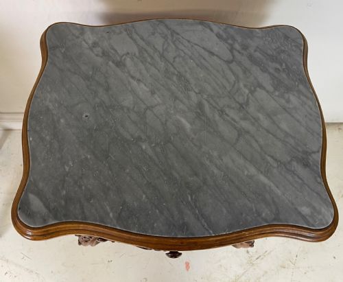 PAIR OF FRENCH WALNUT NIGHTSTANDS - ADDITIONAL PHOTO 9