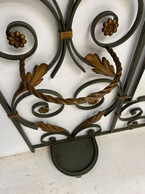 FRENCH ART DECO WROUGHT IRON HALL STAND - ADDITIONAL PHOTO 10