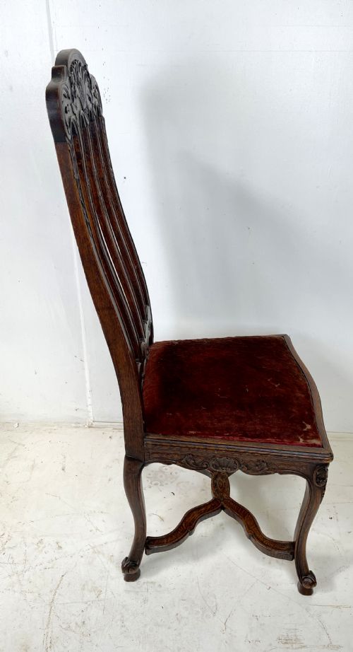 SET 10 OAK CHAIRS - ADDITIONAL PHOTO 6