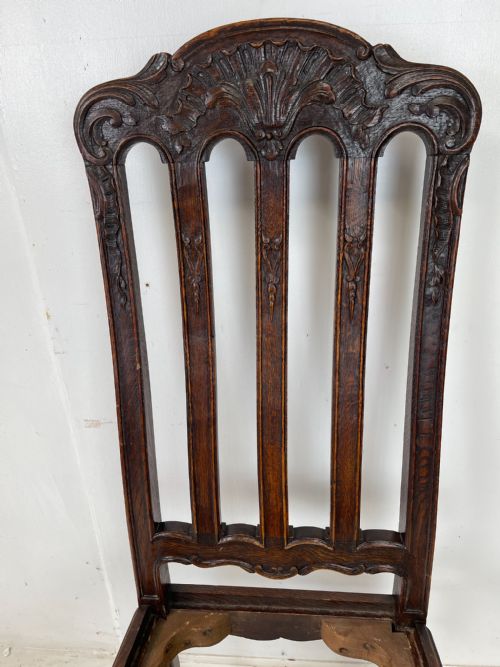 SET 10 OAK CHAIRS - ADDITIONAL PHOTO 7