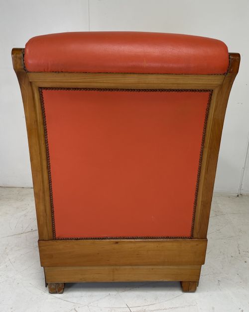 PAIR OF LARGE ART DECO ARMCHAIRS - ADDITIONAL PHOTO 6
