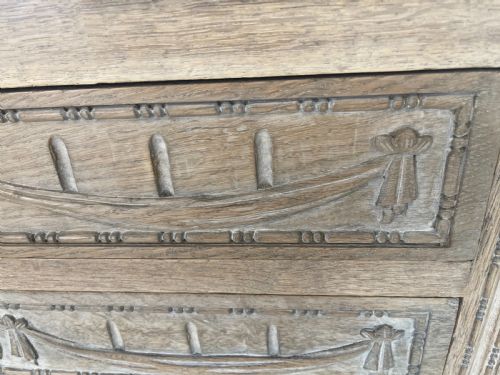 OAK CHEST OF DRAWERS - ADDITIONAL PHOTO 2