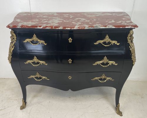 PAIR OF LOUIS XV STYLE COMMODES - ADDITIONAL PHOTO 8