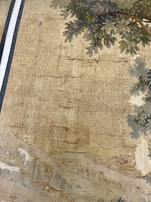 PAIR OF LATE 18TH CENTURY AUBUSSON TAPESTRY - ADDITIONAL PHOTO 12
