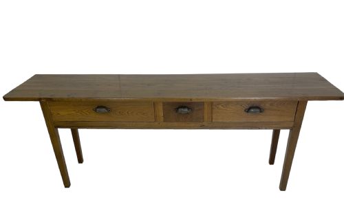 simple french oak serving table - CATEGORY: ANTIQUE TABLES - DATED 19TH CENTURY