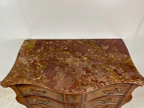 18TH CENTURY FRENCH MARBLE TOP COMMODE - ADDITIONAL PHOTO 11