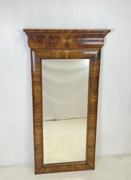 NAPOLEON III WALNUT MIRROR - ADDITIONAL PHOTO 5