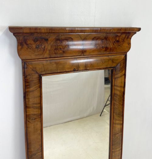 NAPOLEON III WALNUT MIRROR - ADDITIONAL PHOTO 7