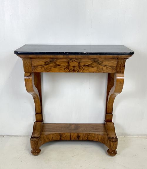 french walnut console table - CATEGORY: ANTIQUE TABLES - DATED 19TH CENTURY
