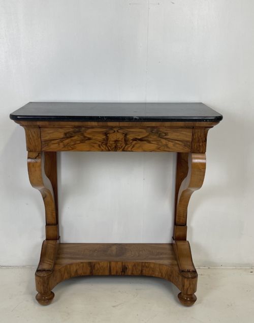 FRENCH WALNUT CONSOLE TABLE - ADDITIONAL PHOTO 1
