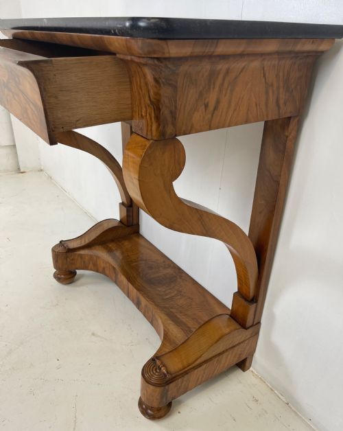 FRENCH WALNUT CONSOLE TABLE - ADDITIONAL PHOTO 5