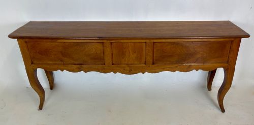 french cherrywood console table serving table - CATEGORY: ANTIQUE TABLES - DATED 19TH CENTURY