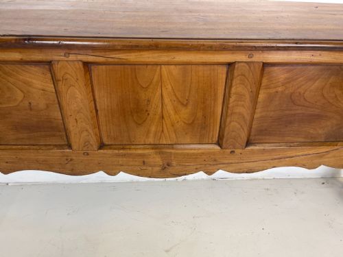 FRENCH CHERRYWOOD CONSOLE TABLE SERVING TABLE - ADDITIONAL PHOTO 5