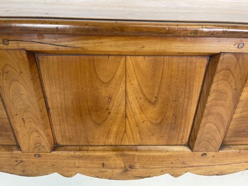 FRENCH CHERRYWOOD CONSOLE TABLE SERVING TABLE - ADDITIONAL PHOTO 6