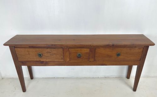 french cherrywood console table - CATEGORY: ANTIQUE TABLES - DATED 19TH CENTURY